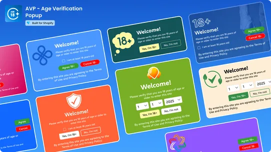 AVP ‑ Age Verification Popup screenshot
