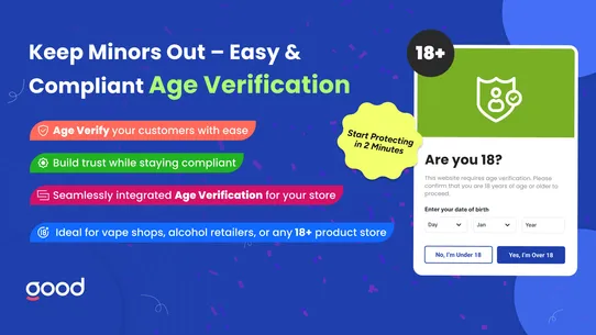 Age Gate:Age Verification 18 + screenshot