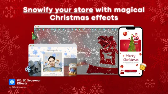 FX 3D Season Effect: Christmas screenshot