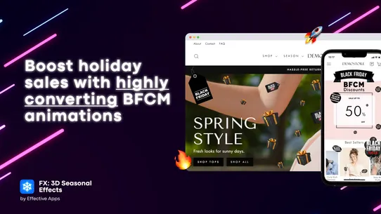 FX 3D Season Effect: Christmas screenshot