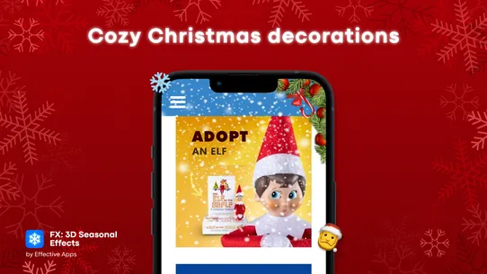 FX 3D Season Effect: Christmas screenshot