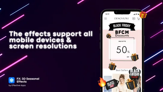 FX 3D Season Effect: Christmas screenshot