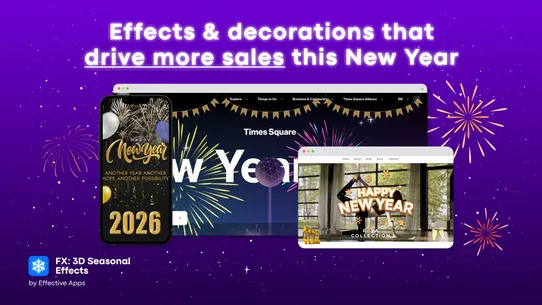 FX 3D Season Effect: Christmas screenshot