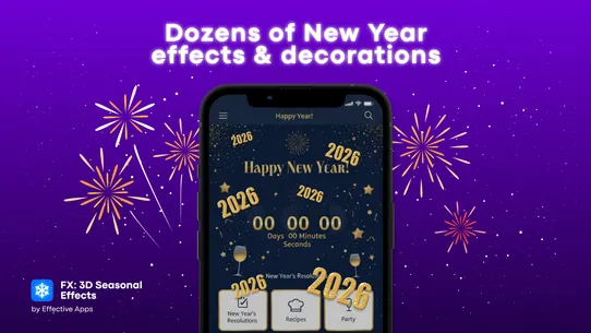 FX 3D Season Effect: Christmas screenshot