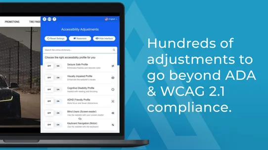 Accessibility Spark ADA &amp; WCAG screenshot