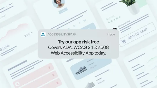 Accessibility Spark ADA &amp; WCAG screenshot