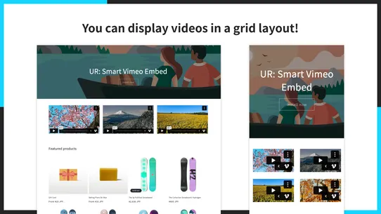 UR: Smart Vimeo Embed screenshot