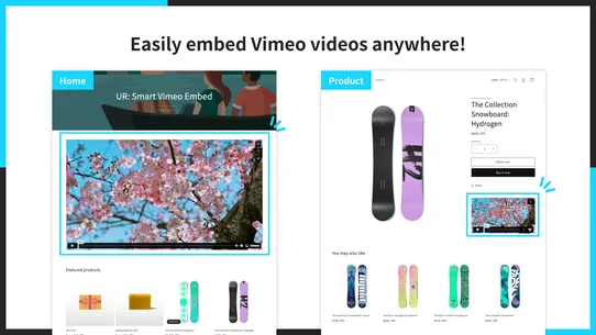 UR: Smart Vimeo Embed screenshot