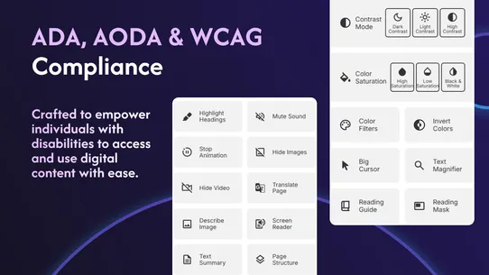 AccessPro Accessibility Widget screenshot
