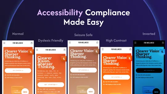 AccessPro Accessibility Widget screenshot