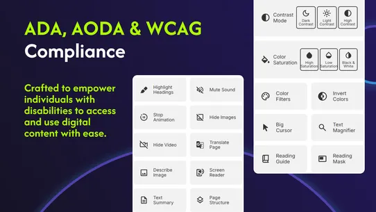 AccessPro Accessibility Widget screenshot