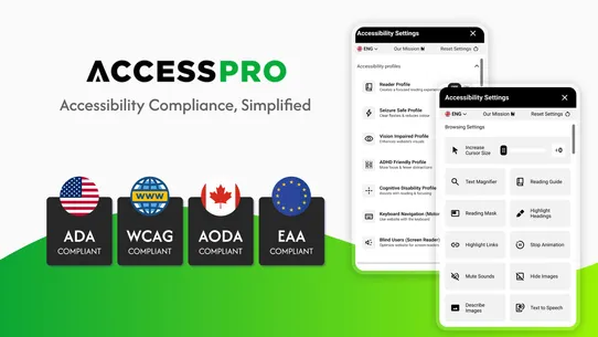 AccessPro Accessibility Widget screenshot