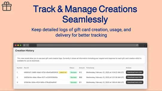 Giftly Easy Gift Cards Creator screenshot