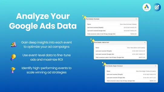 ScaleUp: Google Ads Tracking screenshot