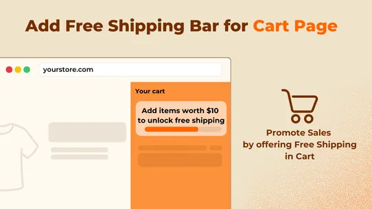 Hoppy: Free Shipping Bar screenshot