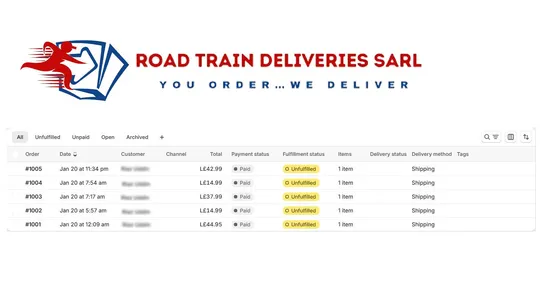 Road Train Deliveries screenshot