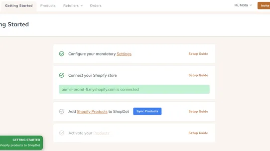 ShopDot screenshot