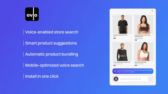 Ovlo ‑ AI Product Search screenshot