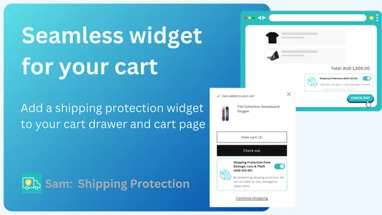 Sam: Shipping Protection screenshot