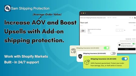 Sam Shipping Protection screenshot