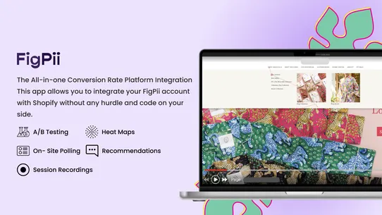FigPii AB Testing &amp; Replays screenshot