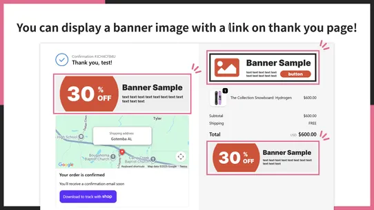 UR:Thank You Page Image Banner screenshot