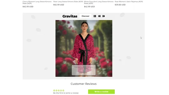 Gravitas Discover screenshot