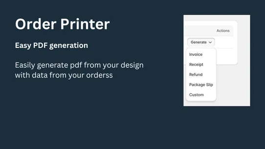 DocuBrand ‑ PDF Order Printer screenshot