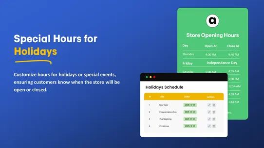 OPH: Open &amp; Close Hours screenshot