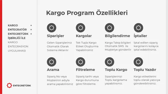 EntegreTürk ‑ Yurtiçi Kargo screenshot