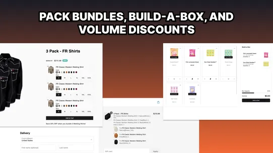 Conspire Product Bundle Packs screenshot