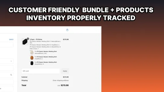 Conspire Product Bundle Packs screenshot