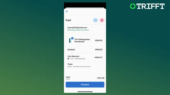 TRIFFT Loyalty Platform screenshot