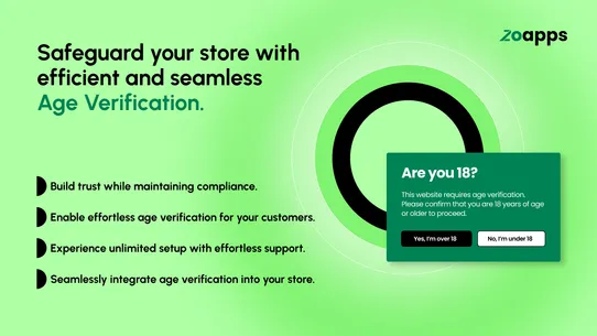 Zo Age Verification screenshot