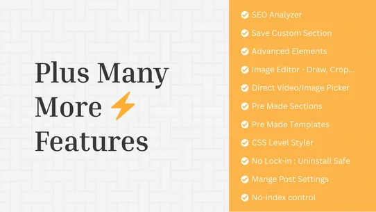 Bloggify ‑ Blog Builder Editor screenshot