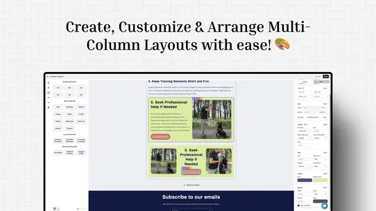 Bloggify: Visual Blog Builder screenshot