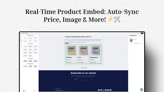 Bloggify: Visual Blog Builder screenshot