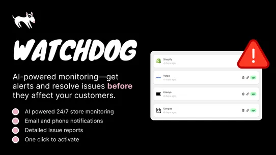 Watchdog ‑ AI Store Monitoring screenshot