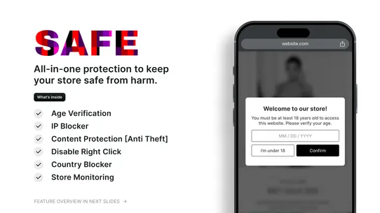 SAFE ‑ Age Verification &amp; more screenshot