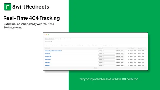 Swift Redirects screenshot