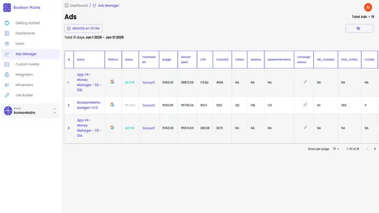 BooleanMaths screenshot