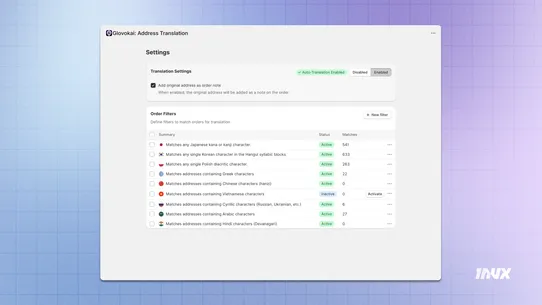 Glovokai: Address Translation screenshot