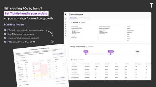 Tightly: Smart Inventory screenshot