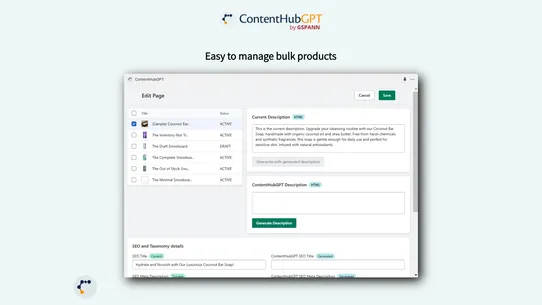 ContentHubGPT screenshot