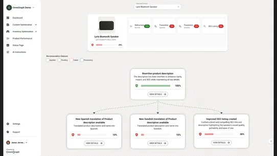 OmniGraph AI Assistant screenshot