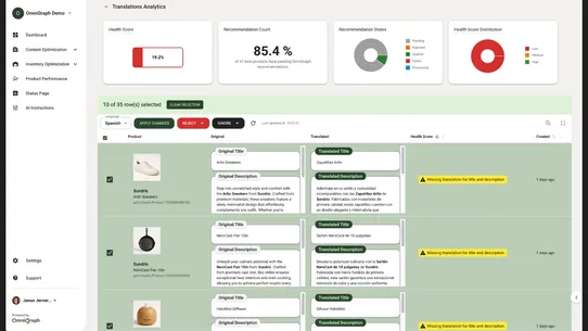 OmniGraph AI Assistant screenshot