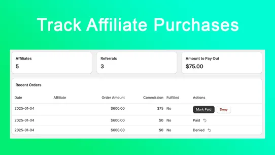 AffiliTrak Affiliate Marketing screenshot