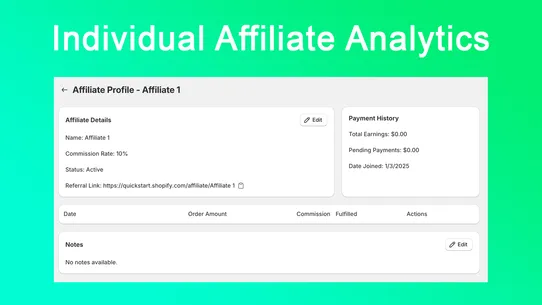 AffiliTrak Affiliate Marketing screenshot