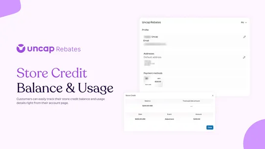 Rebates: Store Credits screenshot