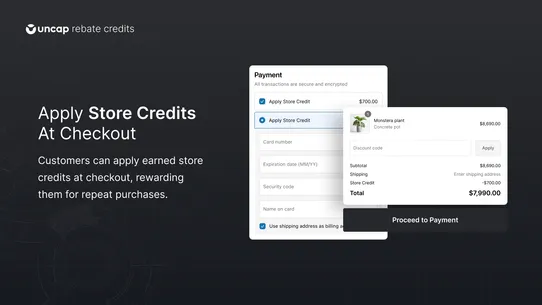 Uncap Rebate Credits screenshot